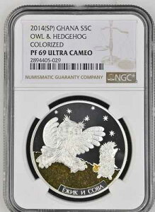 5 CEDIS 2014 �K�[�i �A�j���[�V���� �n���l�Y�~�ƃt�N���E �V���o�[ �v���[�t NGC PF69