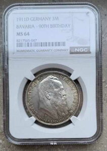 �h�C�c�鍑 3 �}�[�N 1911 D �~�����w�� ���C�g�|���g �v�����c���[�Q���g�ANGC MS 64-