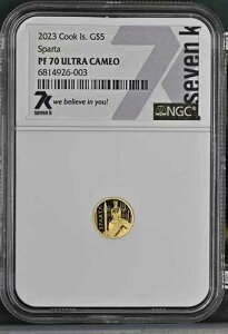SPARTA 1/2�O���� .9999 �S�[���h �~���g 5000! 7K ���^�� G$5 2022 PF70 NGC Ult Cameo MS70