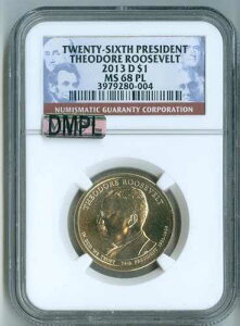 2013 D NGC MS68PL MAC DMPL $1 �哝�̃��[�Y�x���g �h�� �g�b�v�|�b�v�A�v���[�t���C�N ���A
