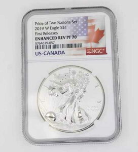 2019-W �A�����J�� �V���o�[ �C�[�O�� �v���C�h �I�u �c�[ �l�[�V�����Y NGC �G���n���X�g Rev PF70