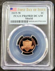 2019-W ���s���� �����J�[���V�[���h �v���[�t�Z���g PR69RD DCAM PCGS