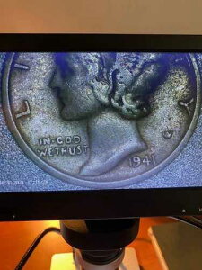 PCGS ����� Variety Vista �ŃG���[�������� Mercury Dime 90% �V���o�[ AU�B