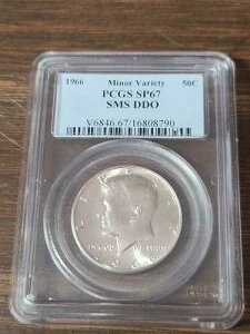 1966-P �_�u���_�C�\�ʁiDDO�j�P�l�f�B�n�[�t�_���[ SMS 50C PCGS SP 67 ��