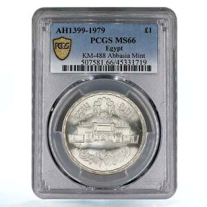 �G�W�v�g 1�|���h �A�b�o�V�A25���N�L�O �Ȓ������ǔ��s MS66 PCGS ��� 1979�N