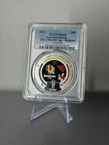 2022�N �\���������� 1/2�h���d�� �J�^�[�� FIFA���[���h�J�b�v PCGS MS68 �g�b�v�|�b�v 1/0