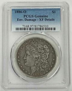 1886-O �����K����� PCGS ���������_���[�W���� - XF �ڍ�