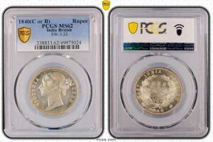 EIC 1840 PCGS MS 62 ���B�N�g���A���� ������ ������ 1���s�[#H1011