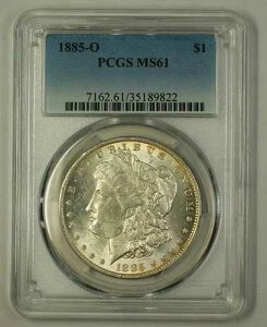 1885-O �č������K����� $1 PCGS MS-61 (�ǍD) (D) (18)