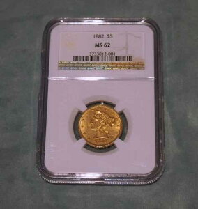 NGC 5�h������ 1882�N�� MS62 �A�l��4030�l