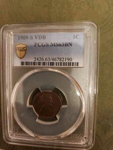 NGC MS-63 BN 1909-S VDB �����J�[�� �Z���g�A���ɃV���[�v�A���͓I�ȐF���A�L�[ �f�[�g!