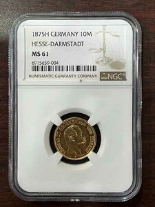 1875H �h�C�c 10�}���N���� �w�b�Z�����_�����V���^�b�g MS 61 NGC