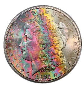 1881 S �����K����� NGC MS63* �X�^�[���C���{�[�g�[�������X�^�[�l�I���J���[