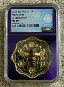 2024�N �}���^ �}���^�r�[ S 10E 2�I���X �V���o�[ HR ���e�j�E���S�[���h �M���h NGC MS70 �h�C�c