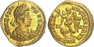 ���[�}�R�C�� - Arcadius Tremissis Rome - NGC MS* 5/5 4/5 LM-