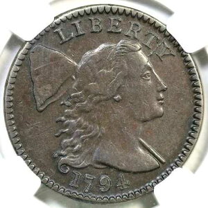 1794 S-70 R-2 NGC XF �ڍ� ���o�e�B�L���b�v ���[�W�Z���g�R�C�� 1�Z���g
