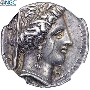 ���J�j�A�A�m���X�Ac�B 340-330 BC�A���^�|���^���A�V���o�[�ANGC�ACh XF 5/5 5/5-