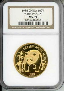 1986 �N�S�[���h ������ �p���_ 1 �I���X NGC MS69 ���� 100Y 100 ���R�C�� ���z���_�[!