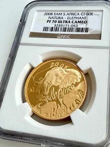 ��A�t���J - 2008 - �i�`���� - �� - �v���C�x�[�g�}�[�N SAM - 100�����h - NGC PF70 UCAM-