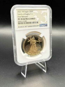 2021 W�C�[�O�� - �C�[�O���t�@�~���[ T-1 50�h�� 1�I���X �S�[���h�v���[�t�R�C�� NGC PF70 UC FR