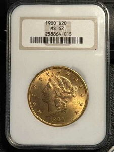 1900�N �_�u���C�[�O�� ���o�e�B�w�b�h NGC MS-62 �I�[���h�t�@�b�e�B PQ