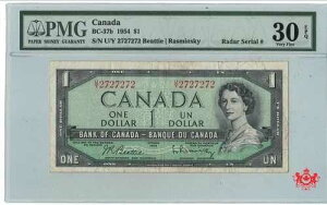 1954�N �J�i�_��s 1�h�� 2�� ���[�_�[���s�[�^�[ U/Y2727272 - PMG VF30 --