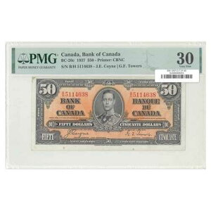 50�h�� 1937�N BC-26c �J�i�_��s �R�C���^���[�Y �v���t�B�b�N�X B/H PMG VF-30