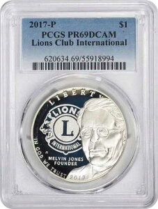 2017-P ���C�I���Y�N���u���ۋL�O�h�� PR69DCAM PCGS