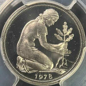 �h�C�c�B 1978�N�A50 Pfennig, J - PCGS PR69 DCAM - �g�b�v�|�b�v??�n���u���N�E�g�����}�[�t���E