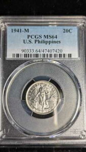 1941-M 20�Z���^�{ PCGS MS64 �A�����J �t�B���s�� 20�Z���g��� 90333.65 47407420