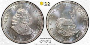 ��A�t���J 50�Z���g 1963�N PCGS PR67 �S�[���h�V�[���h�u�����E�t�@���E���[�x�b�N�v