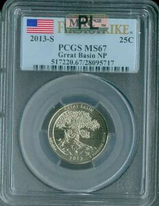 2014 S �O���[�g�x�C�X�� �N�H�[�^�[ PCGS MS67 FS MAC PL �B