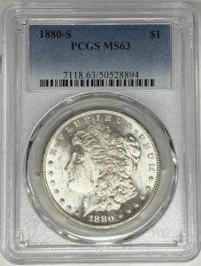 1880-S �����K����� PCGS MS 63 (21) H
