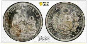 ���E�̋��: * 1908/7 �N���X���t�A�y���[ 1/2 �f�B�m PCGS MS65*