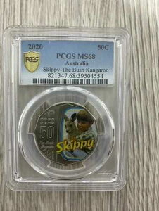 �I�[�X�g�����A 2020 �X�L�b�s�[�E�U�E�u�b�V�� �J���K���[ �J���[ 50�Z���g PCGS MS68
