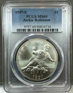 1997-S 1�h�� �W���b�L�[�E���r���\���L�O��� PCGS MS69