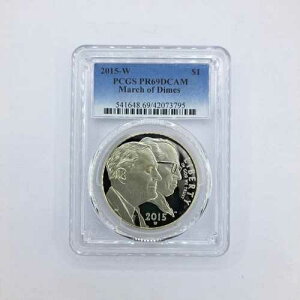 2015-W �}�[�`�E�I�u�E�_�C���Y �V���o�[�h�� PCGS PR69DCAM �F�� �������� #SA15