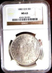 1882-O/S �����K����� ~ NGC MS-63�uS�̏��O�̓�d����v