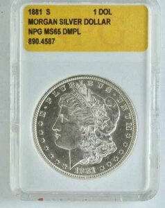 1881�N S �����K����� NPG MS65 DMPL ���b�g10