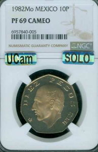 1982�N ���L�V�R 10�y�\ NGC PF69 �J���I MAC SOLO FINEST UCAM SPOTLESS 998���s *