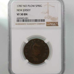 1787�N �j���[�W���[�W�[�B �m�[�v���E�X�v�����O NGC�F�� VF30 BN �A���n����R�C��