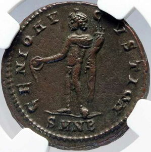 MAXIMINUS II DAIA �{���̌Ñ� 310AD �t�H���X ���[�} �R�C�� GENIUS NGC i82915