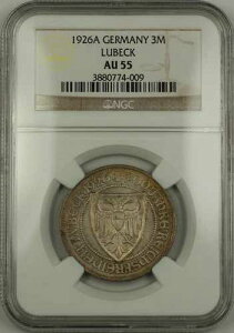 1926-A �h�C�c 3�}���N��� �����[�x�b�N 700���N�L�O NGC AU-55 �h�C�c
