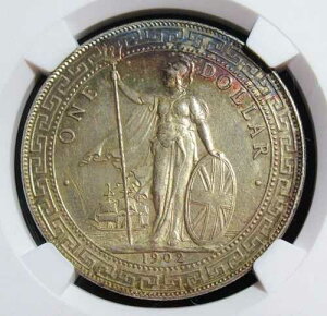 �p��: �G�h���[�h 7 ���f�Ճh�� 1902-B MS62 NGC�A�f���炵���F��!!!