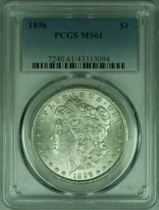 1896�N �����K����� 1�h�� PCGS MS-61 (37)