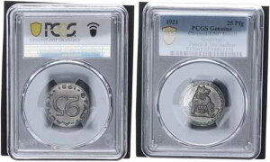 �A�[�w�� 25 �y�j�q 1921�N �ً}�}�l�[ 180°��]�X�^���v �t�G���{�X PCGS 112733-