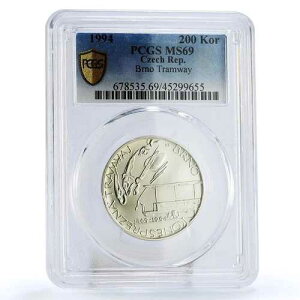�`�F�R���a�� 200�R���i �u���m�̘H�ʓd�� �S�� MS69 PCGS ��� 1994�N