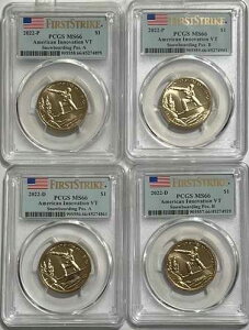 2022 P D A B VT �A�����J���E�C�m�x�[�V�����E�_���[ �X�m�[�{�[�h PCGS MS66 �t�@�[�X�g�E�X�g���C�N