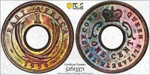 MS64BN 1956-H ���A�t���J 1 �Z���g�APCGS �g�D���[�r���[ - ���C���{�[ �g�[�� �\�� �g�b�v �|�b�v!