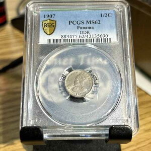 1907�N�p�i�}1/2�Z���e�V���BDDR�BPCGS MS62 �i�C�X�J���[